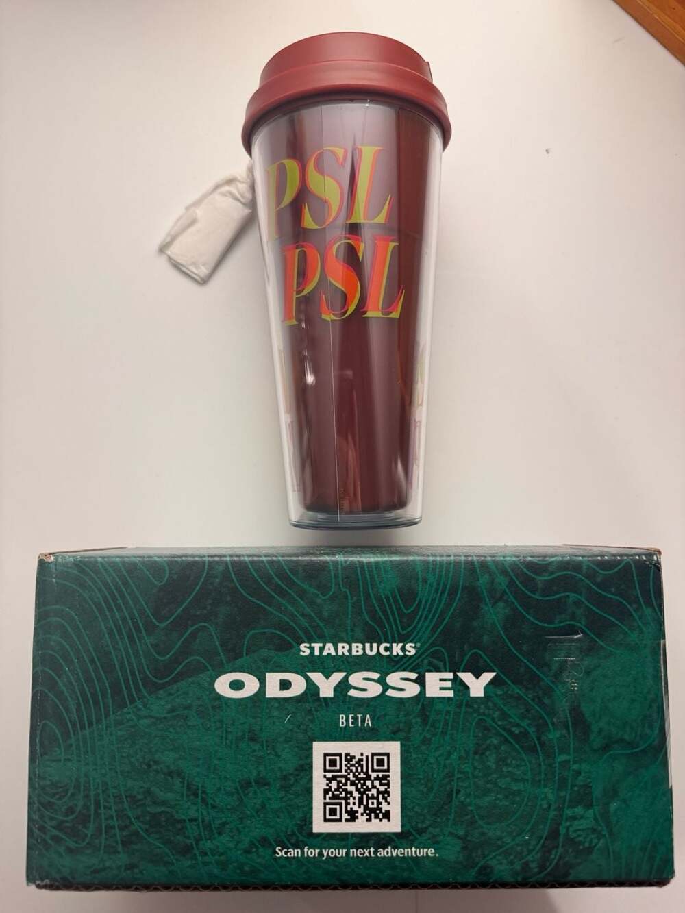 Starbucks Odyssey PSL Tumbler With Charm